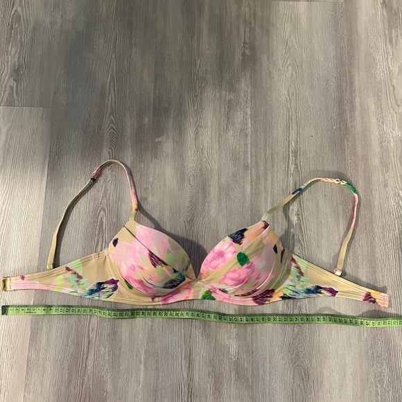 Victoria’s Secret angel multi-way convertible floral bikini top - Picture 6 of 16